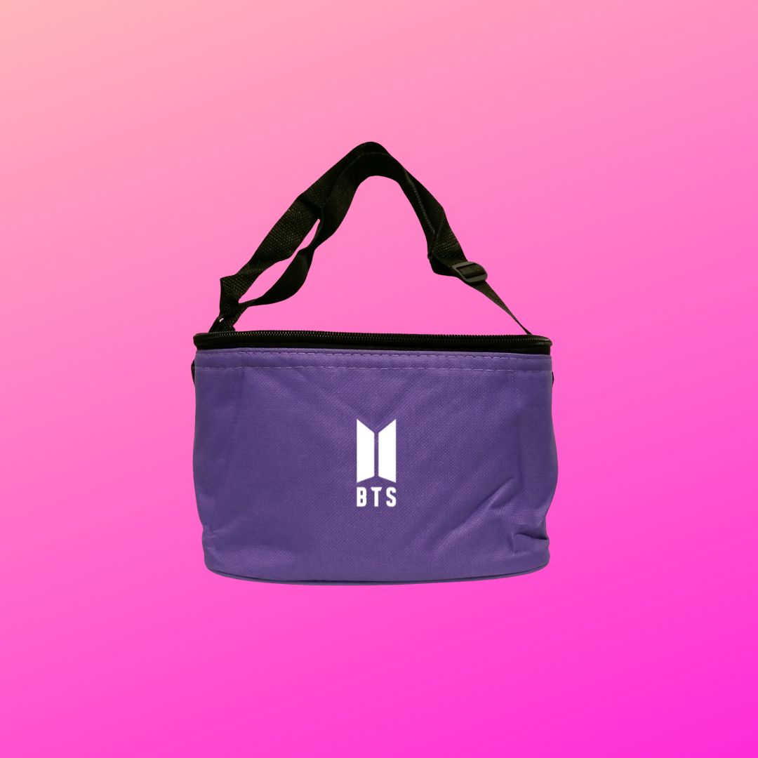 Purple BTS Lunch bag